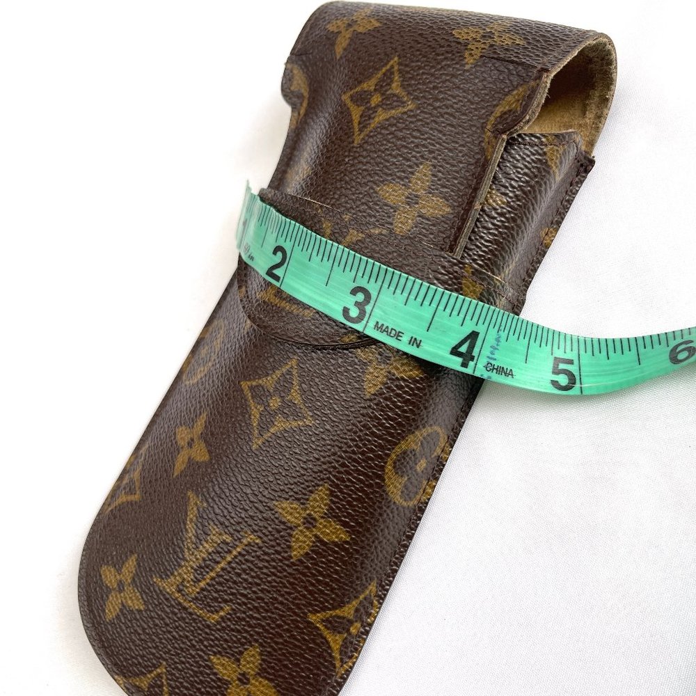 Authentic Vintage Louis Vuitton Monogram Etui a Lunettes Rabat Glasses Case - Picture 10 of 14